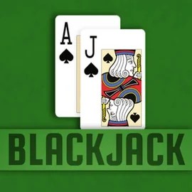 Blackjack (Relax Gaming) slot logo by Relax Gaming at Lizaro Casino