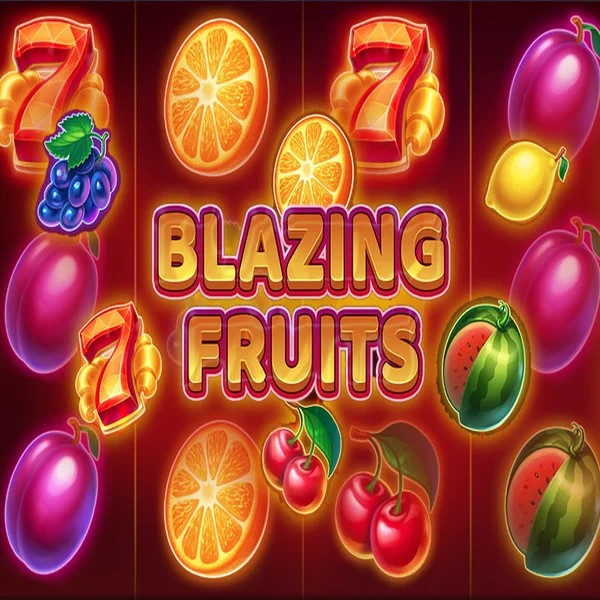 Blazing Fruits logo by Inbet Games Lizaro Casino