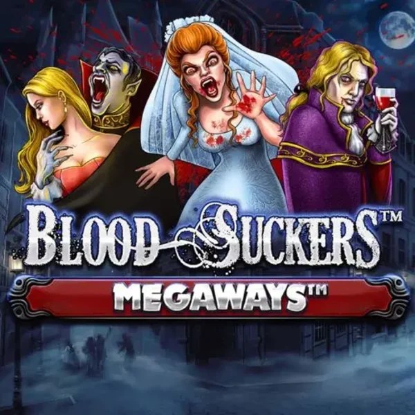 Blood Suckers Megaways online game logo by Red Tiger Gaming on lizaroo.pl