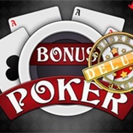 Bonus Poker Deluxe - 3 Hands slot visual from RTG (Reel Time Gaming) available on lizaroo.pl