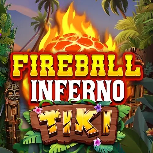Fireball Inferno Tiki online game logo by NetEnt on lizaroo.pl