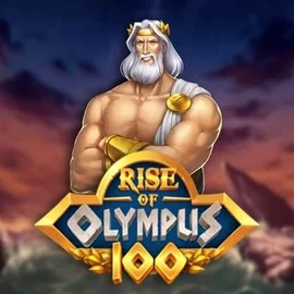 Rise of Olympus 100 logo – Slots by Play'n GO at Lizaro Casino