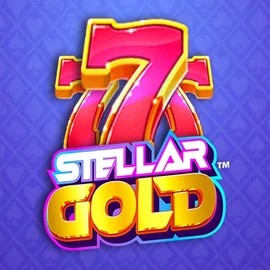 Stellar Gold slot icon by Snowborn Games, available at Lizaro Casino