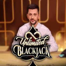 Enjoy Unlimited Blackjack by Ezugi – logo hosted on lizaroo.pl