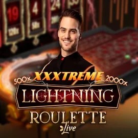 XXXtreme Lightning Roulette slot icon by Evolution, available at Lizaro Casino